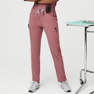 Figs yola in mauve - high waisted